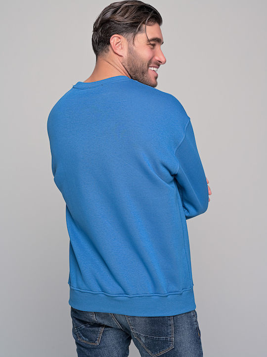 madmext Charlotte Men's Sweatshirt Light Blue