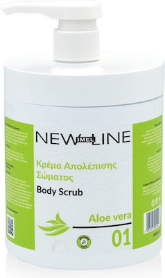 Imel New Line Scrub for Body Aloe Vera 1000ml