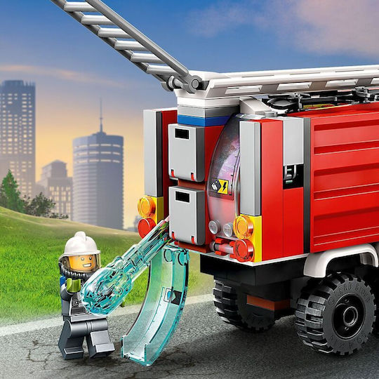 LEGO City Camion de Pompieri de Comandă pentru 7+ Ani