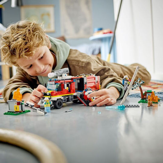 LEGO City Camion de Pompieri de Comandă pentru 7+ Ani