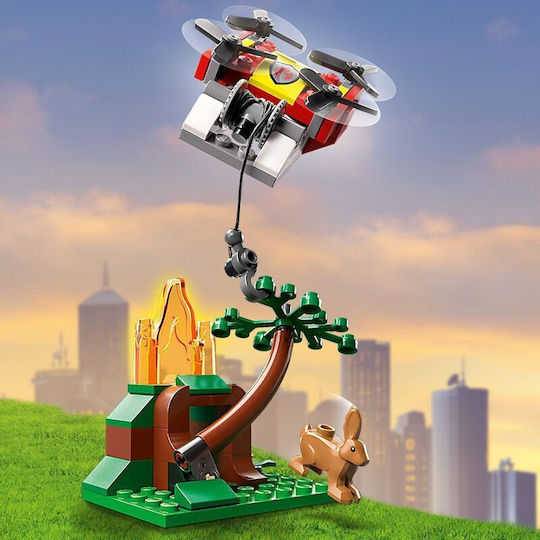 LEGO City Camion de Pompieri de Comandă pentru 7+ Ani