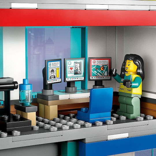 LEGO City Emergency Vehicles HQ за Възраст 6+