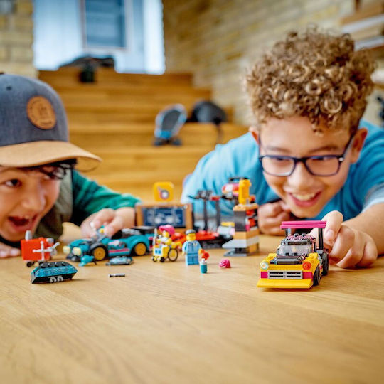 LEGO City Custom Car Garage for 6+ years old Years