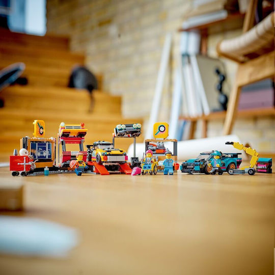 LEGO City Custom Car Garage for 6+ years old Years