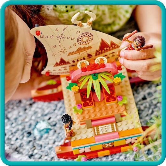 Lego Disney Moana's Wayfinding Boat for 6+ Years 43210