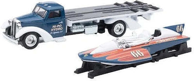 Hot Wheels Speed Waze & HW Classic Hydroplane Set cu Camion pentru 3++ Ani