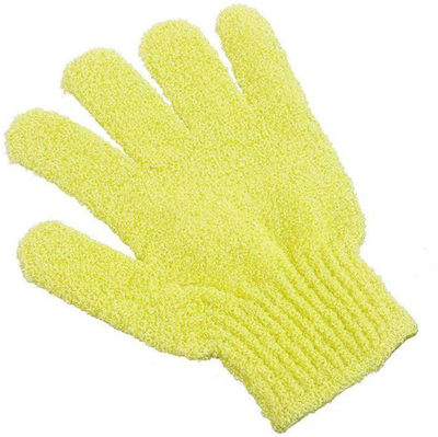 Elina Med Γάντι Για Μασάζ Exfoliating Bath Glove Yellow