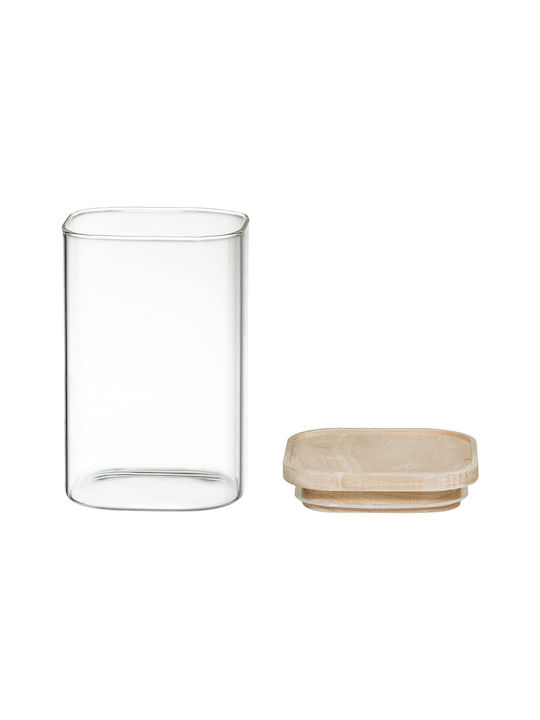 Secret de Gourmet Set 4 Bucăți Vaze Utilizare Generală cu Capac Sticlă Transparent 4 Bucăți
