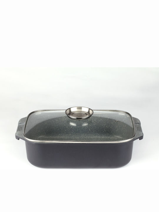 Royalty Line Dutch Oven Oval mit Glasdeckel 34x26cm 1Stück