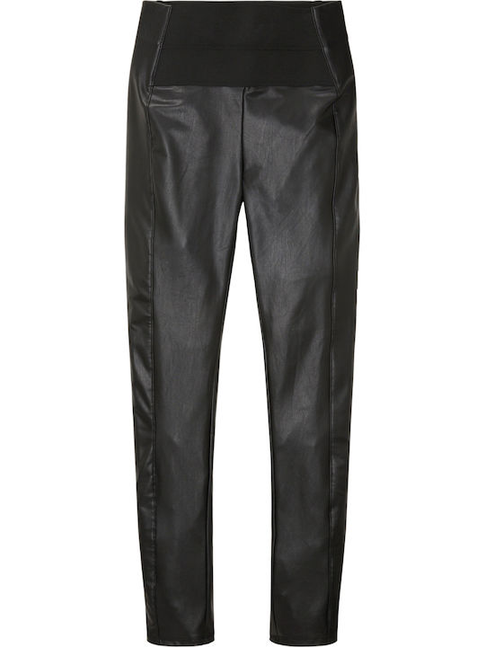 Täglich Frauen Lang Leggings Schwarz