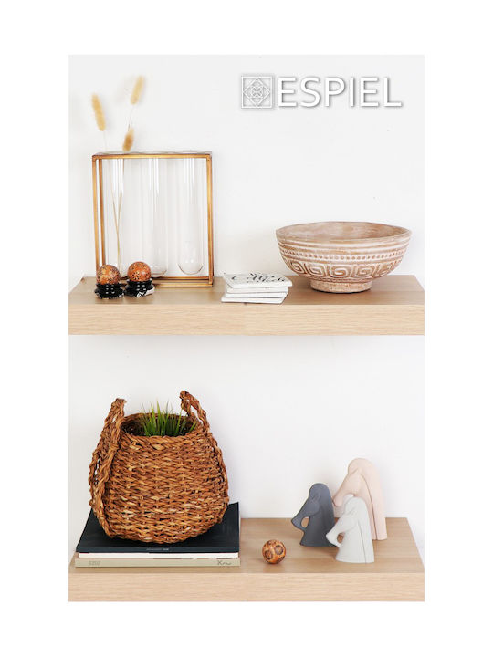 Espiel Sunshine Coaster Ceramic White 9.5x9.5cm 2pcs