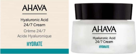 Ahava 24ωρη Ενυδατική Κρέμα Προσώπου με Υαλουρονικό Οξύ 50ml