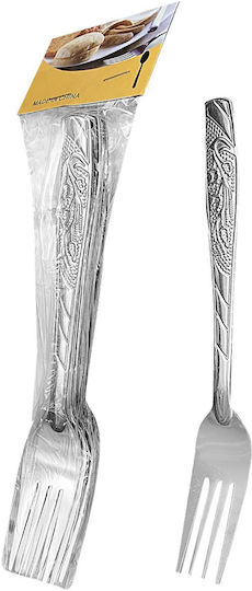 HOMie Metallic Table Fork Set Silver 80-2034 20cm 12pcs