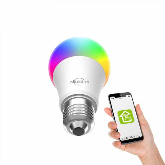 Gosund WB4 Smart LED Bulbs 8W for Socket E27 and Shape A60 RGBW 800lm Dimmable 4pcs