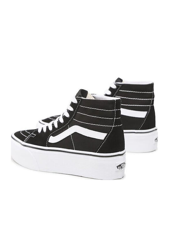 Sk8-Hi Tapered Flatforms Boots Black