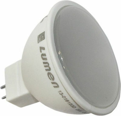 Adeleq LED Lampen für Fassung GU5.3 und Form MR16 Kühles Weiß 260lm 1Stück