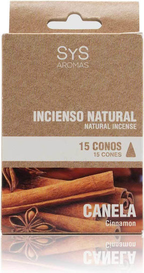 Laboratorio SyS Fragrance Cones with Fragrance Cinnamon 03314 15pcs