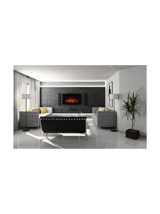 Hitense HSW-4K200F Limitierte Edition Wandmontiertes Elektrisches Kamin 2000W 91x48cm