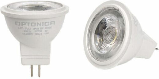 Optonica LED Bulb 3W for Socket G4 and Shape MR11 Cool White 210lm