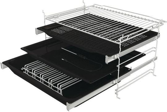 Hisense Φούρνος άνω Πάγκου 77lt Π59.5εκ. Inox
