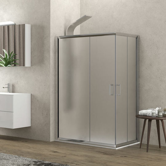 Karag New Flora 100 Cabinet Duș cu Glisare Ușă 70x70x180cm Tesatura Karag New Flora 100 Cabinet Duș cu Glisare Ușă 70x70x180cm Tesatura