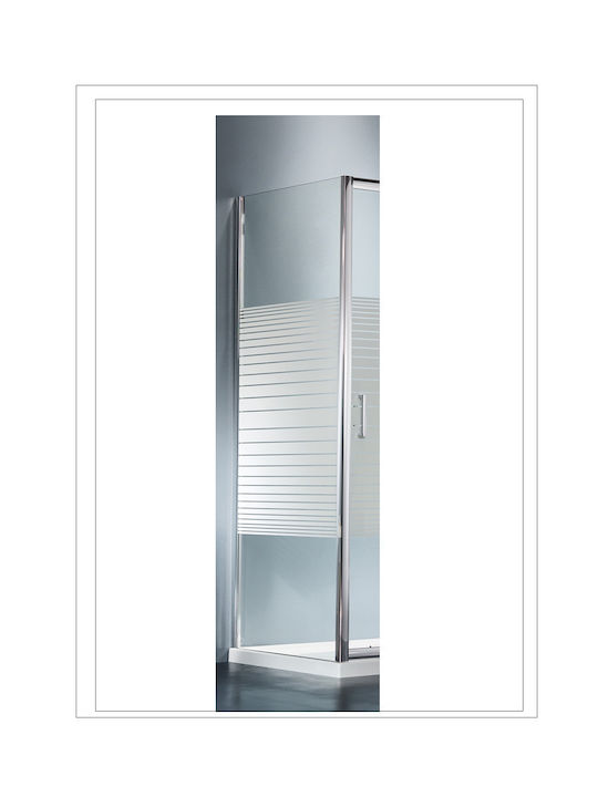 Starlet Side Panel Fixed Side for Shower 67-69x180cm Stripes