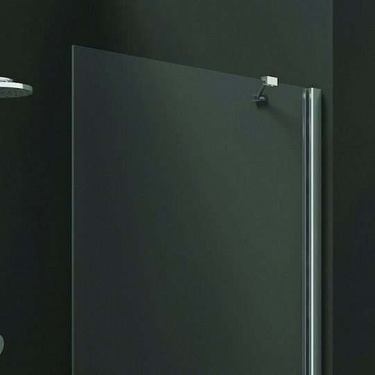Karag Walkin 1 Divider de verandă Duș 80x200cm Sticlă transparentă Cromo