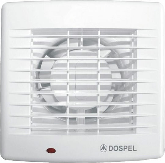Dospel Polo 5 120 AZ Επιτοίχιος Εξαεριστήρας 120mm Λευκός
