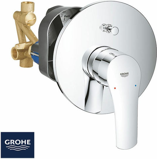 Grohe Eurosmart за душ кабина 2 изхода Сребрист