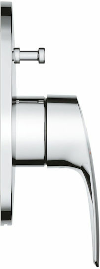 Grohe Eurosmart за душ кабина 2 изхода Сребрист