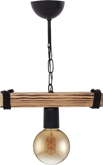 HomeMarkt Pendant Light Brown with Socket E27 15cm