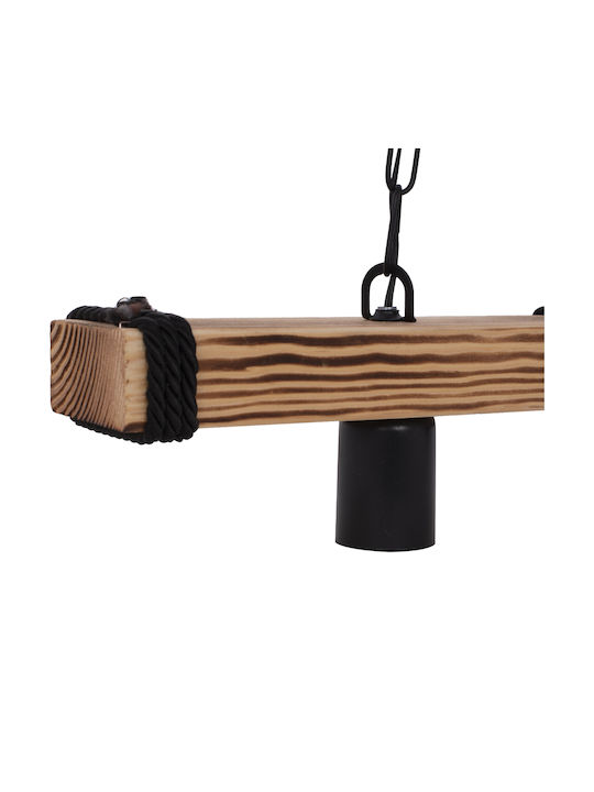 HomeMarkt Pendant Light Brown with Socket E27 15cm