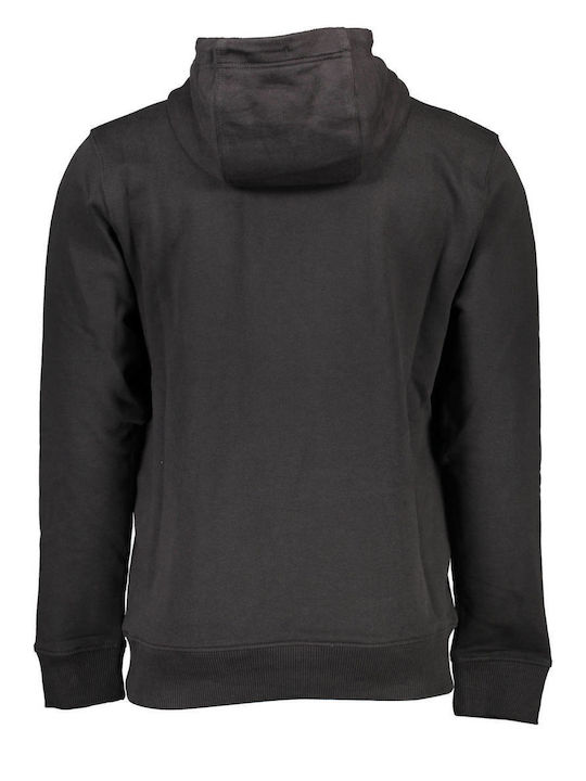 Tommy Hilfiger Men's Sweatshirt with Hood and Pockets Black