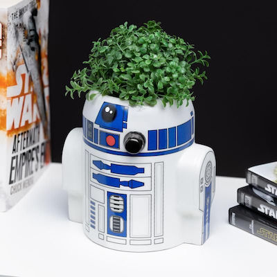 Ceramic Pencil Case R2D2 in White Color