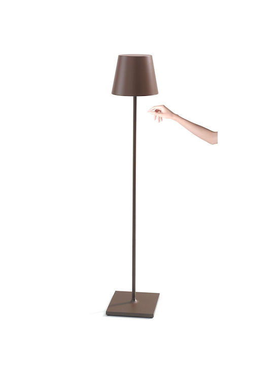 Zafferano Lampa De Podea LED Pentru Exterior IP54 Gri