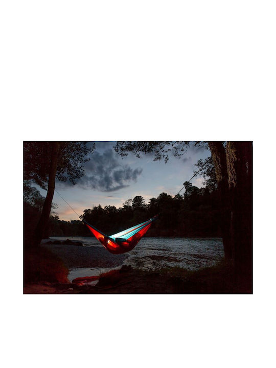 Ticket To The Moon Parachute Double Hammock Navy / Purple 320x200cm