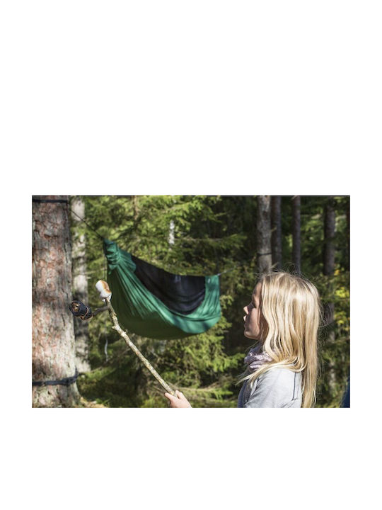 Ticket To The Moon Parachute Single Hammock Forest Green 310x140cm