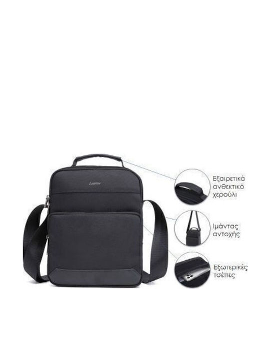 Leather Men's Bag Shoulder / Crossbody Black