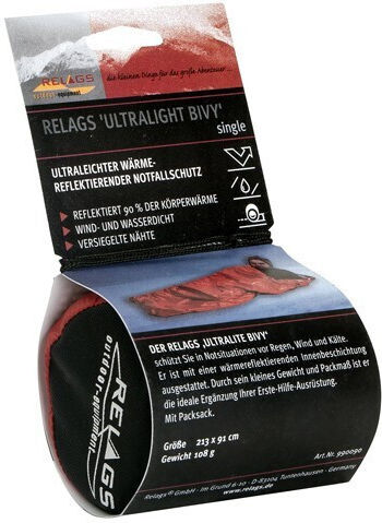 Relags Ultralite Bivy Single Одеяло За Оцеляване От Алуминий
