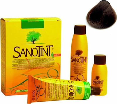 Sanotint Light Set Hair Dye no Ammonia 73 Natural Chestnut 125ml