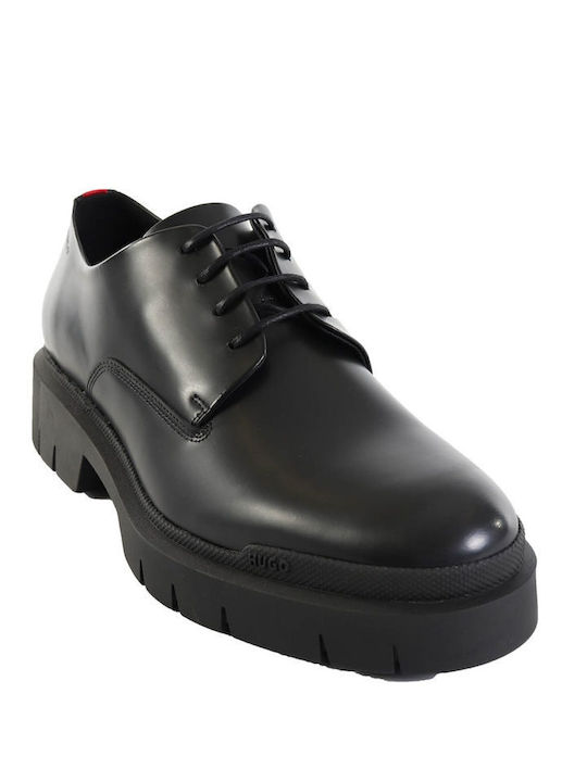 Hugo Leder Herren Freizeitschuhe Black/Grey