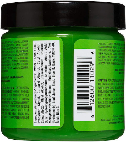 Manic Panic Classic High Voltage Temporäre Haarfärbung kein Ammoniak Electric Lizard 118ml