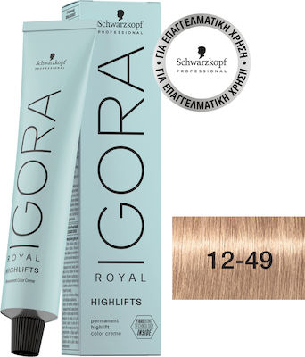 Schwarzkopf Igora Royal Highlifts Blondiermittel 12-49 Flamboyant Beige Violet 60ml