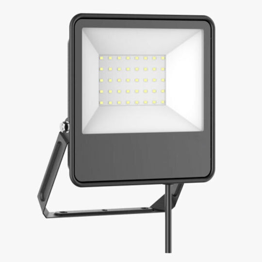 Elvhx Στεγανός Προβολέας LED 50W Ψυχρό Λευκό 6500K IP65