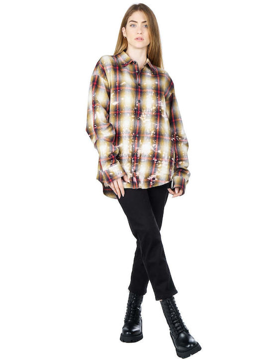 Γυναικείο Καρό Overshirt