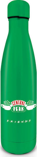 Pyramid International Metal Drinks Bottle Bottle Thermos Stainless Steel 540ml Green