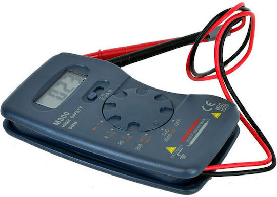 Mastech M300C Ψηφιακό Πολύμετρο Τσέπης με Buzzer με Μέτρηση AC / DC / Αντίστασης