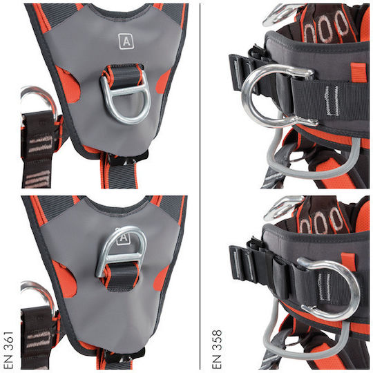 Climbing Technology Full Body Safety Belt Black CT-7H164BCO1CT0STD