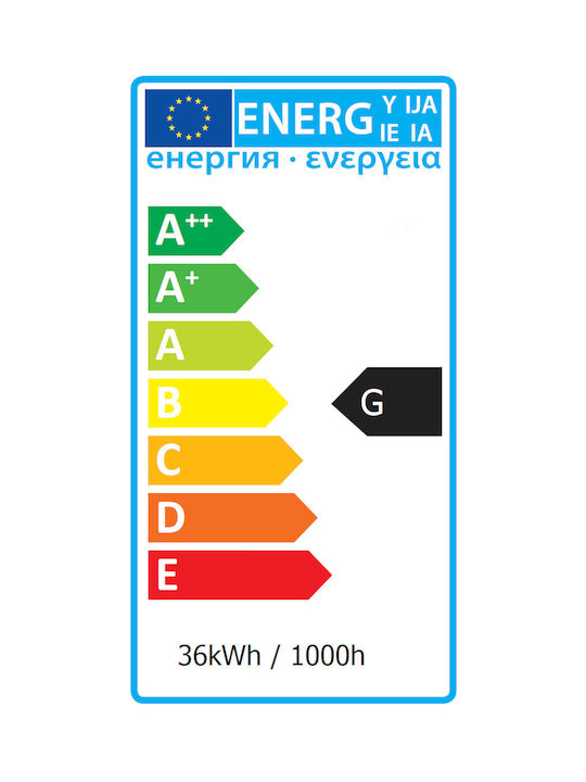 Wofi Mola Modern Metall Deckenleuchte mit Integrierter LED 48Stück Weiß