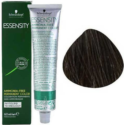 Schwarzkopf Essensity Vopsea de Păr fără amoniac 4-45 Castan Mediu Bej Auriu 60ml